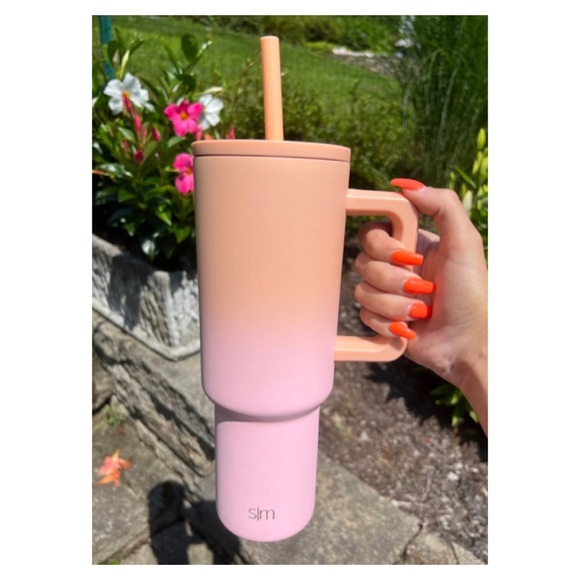 Simple Modern Other - ‼️SOLD‼️ NEW Simple Modern 40 oz Tumbler Sweet Peach